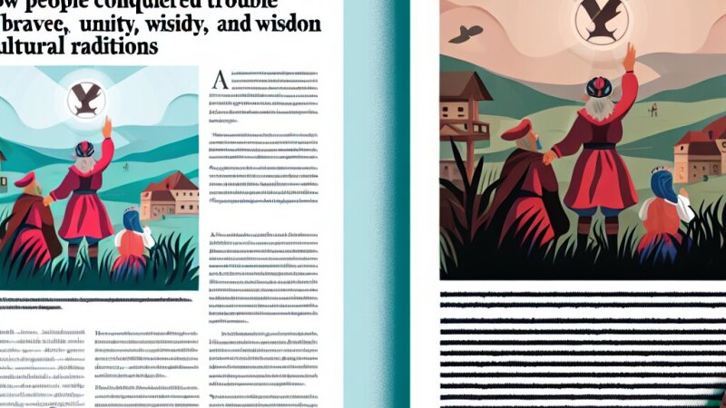 Ako ľudia porazili psotu: ľudové príbehy odvahy a súdržnosti