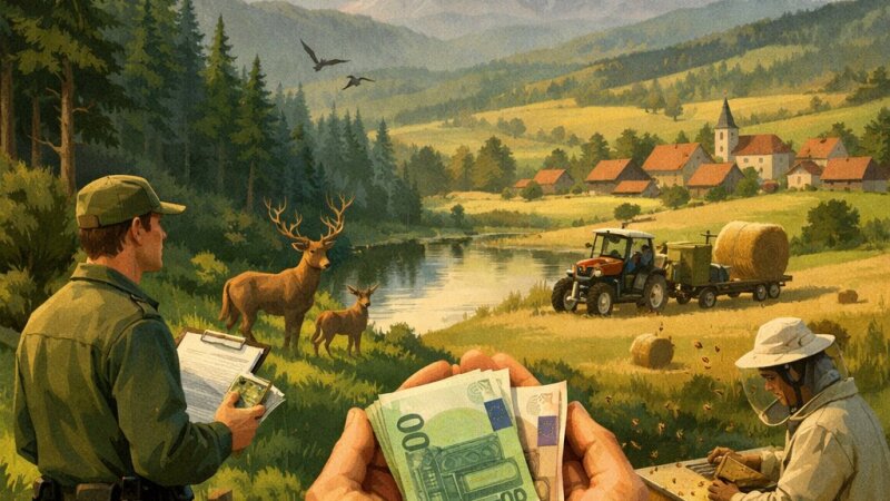 Analýza výšky lesníckych agroenvironmentálnych platieb na Slovensku v roku 2009