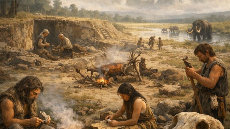 Bilzingsleben: Kľúčové archeologické nálezisko starého paleolitu v Európe