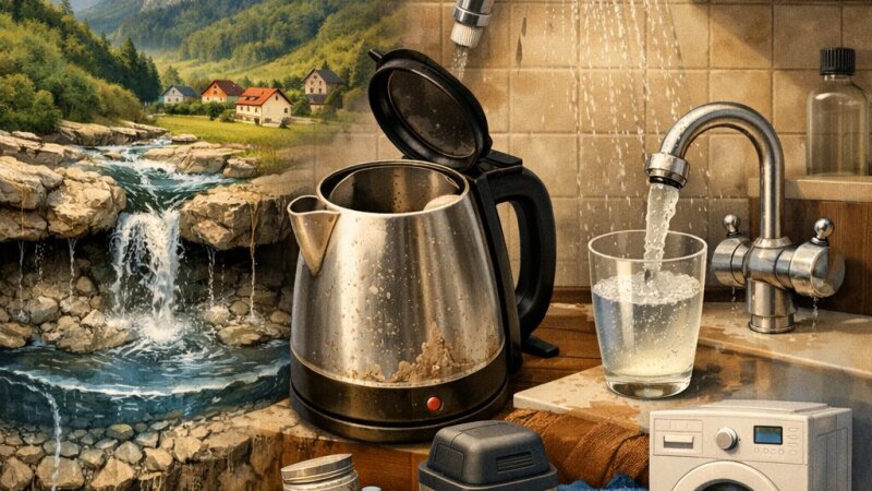 Čo je tvrdá voda a ako ovplyvňuje každodenný život na Slovensku
