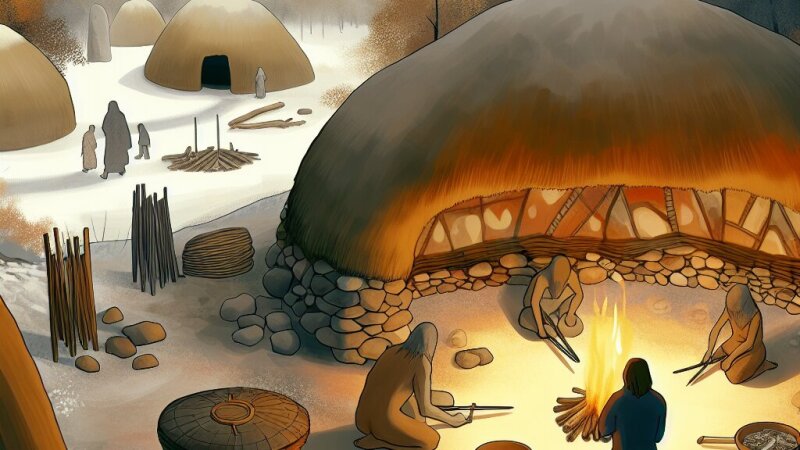 Fosnianská kultúra: život, technológie a nálezy mezolitu