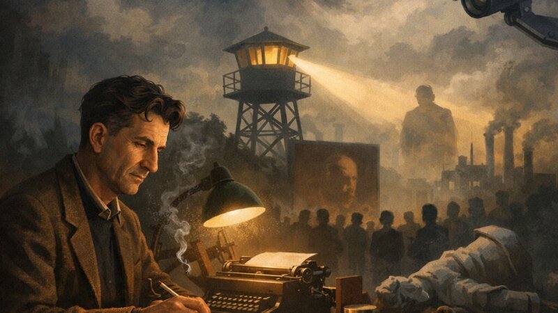 George Orwell: život a odkaz významného britského spisovateľa