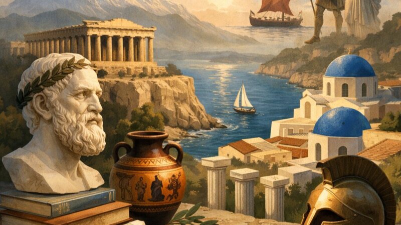 Grécko: Prehľad jeho histórie, geografie a kultúry