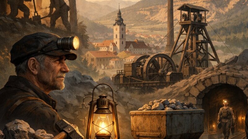 História a význam ťažby nerastných surovín v Rožňave a okolí