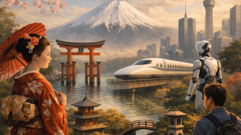 Japonsko: Krajina tradícií, prírody a moderných technológií