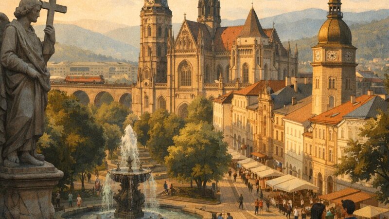 Košice – kultúrne a historické centrum východného Slovenska