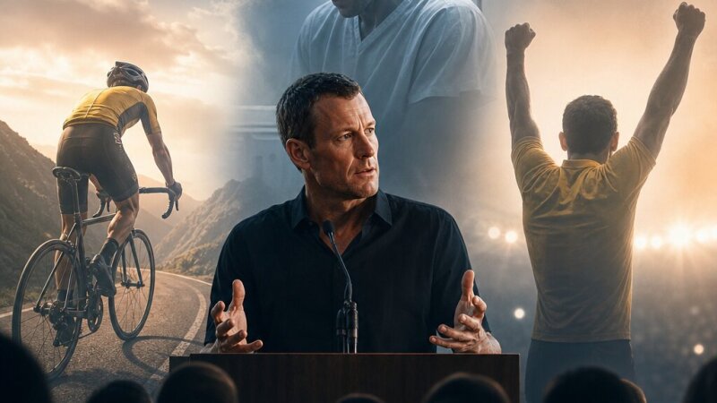 Lance Armstrong a sila rétoriky