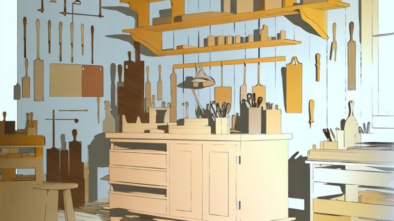 Malá stolárska dielňa