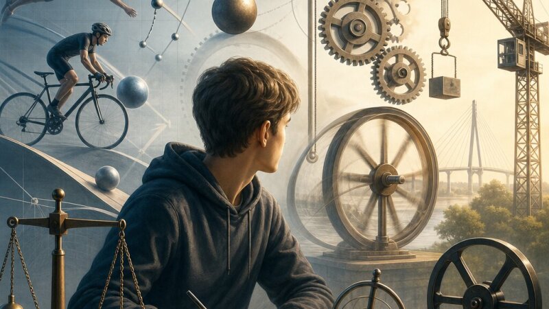 Mechanika tuhého telesa: pohyb, rovnováha a otáčanie