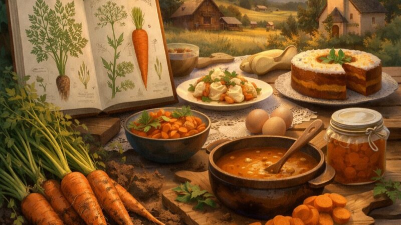 Mrkva: Významná zelenina pre zdravie a slovenskú kultúru