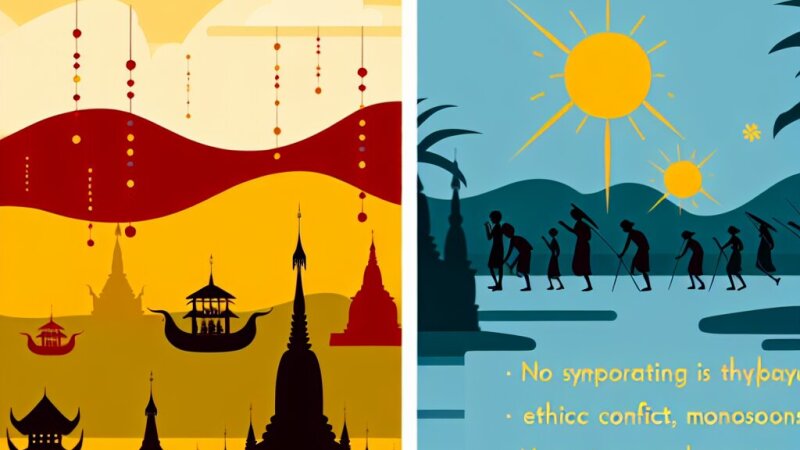 Myanmar (Barma): Geografia, konflikty a možnosti udržateľného rozvoja