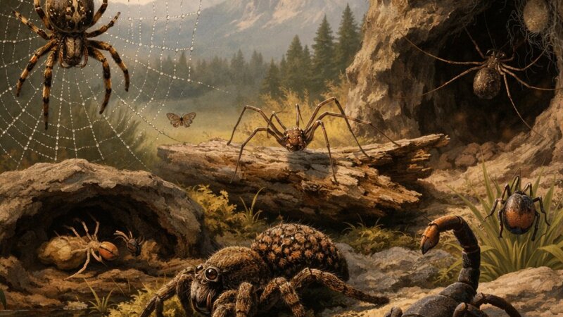 Pavúkovce: Fascinujúci svet a význam týchto článkonožcov