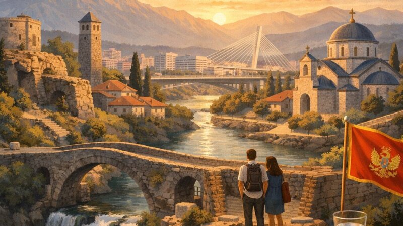 Podgorica: Dejinné a kultúrne srdce Čiernej Hory