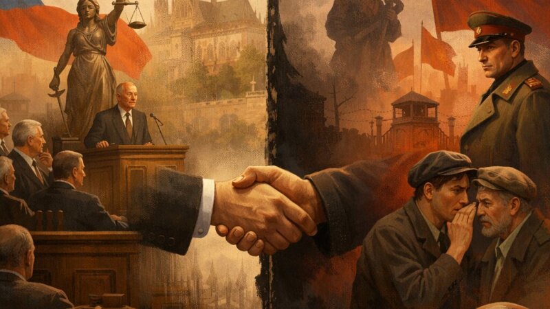 Politická situácia v Československu v rokoch 1946 až 1948