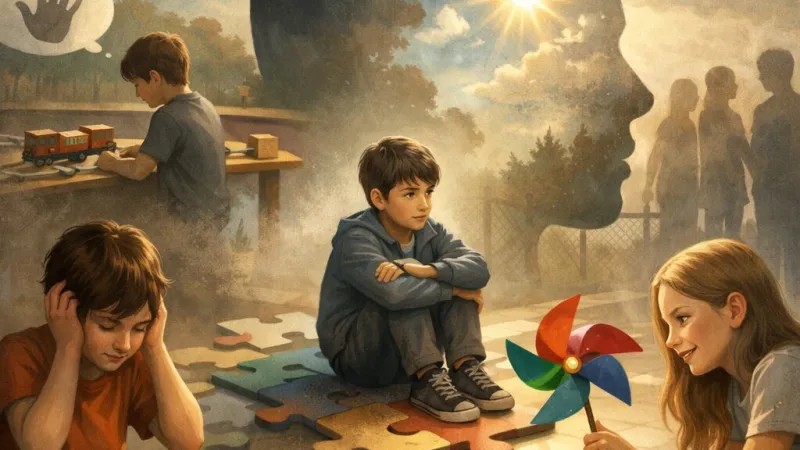 Poruchy autistického spektra: Komplexný prehľad prejavov a významu