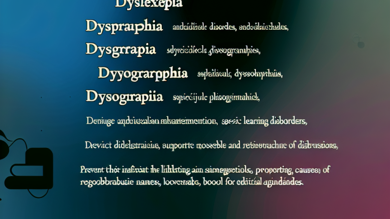 Prehľad špecifických porúch učenia a ich vplyv na školské zručnosti