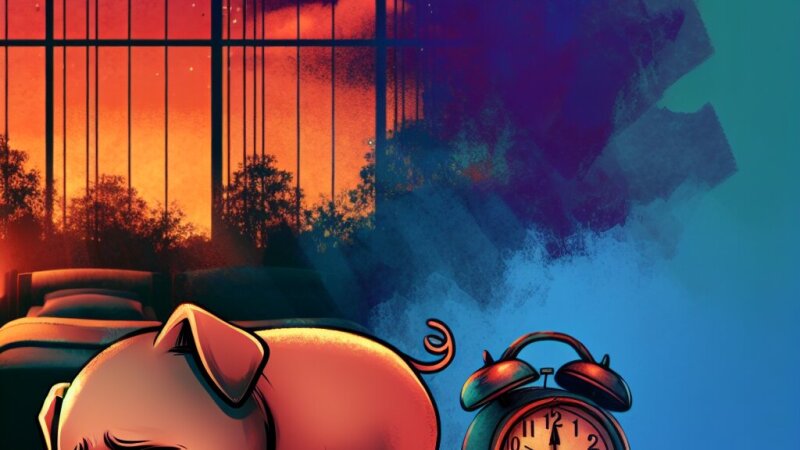 Rozprávka o prasiatku, ktoré sa nechce učiť zaspať