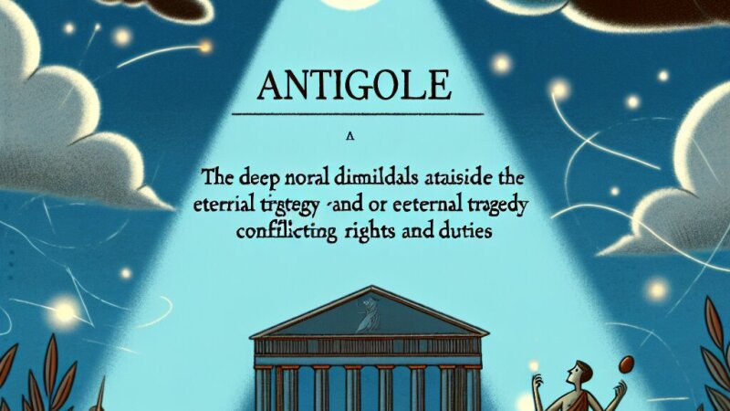 Sofoklesova Antigona: Analýza večnej drámy morálnej voľby