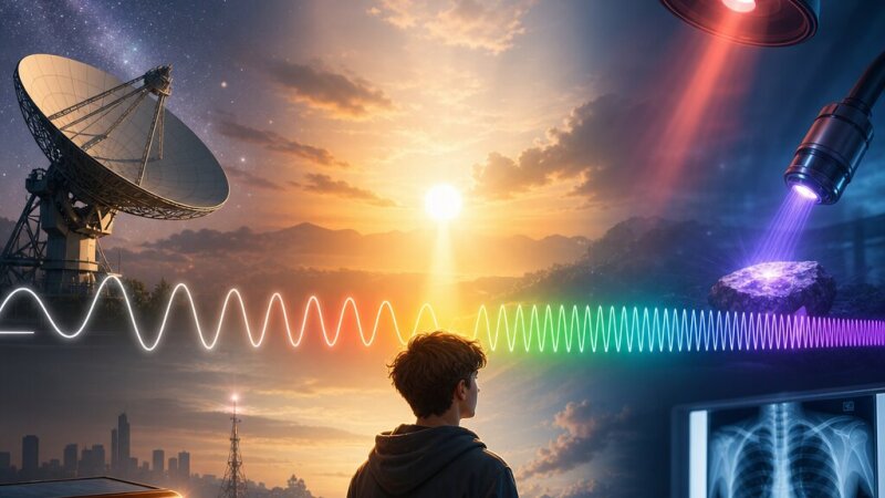 Spektrum elektromagnetického žiarenia a jeho využitie