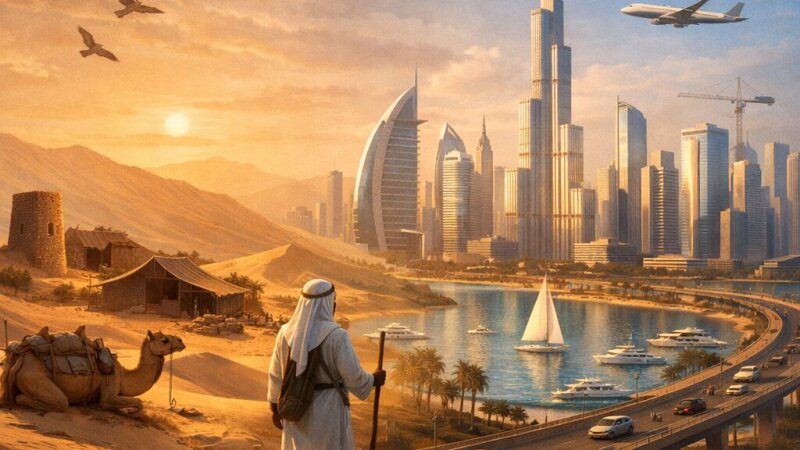 Spojené Arabské Emiráty: Premena púšte na modernú mocnosť Blízkeho východu
