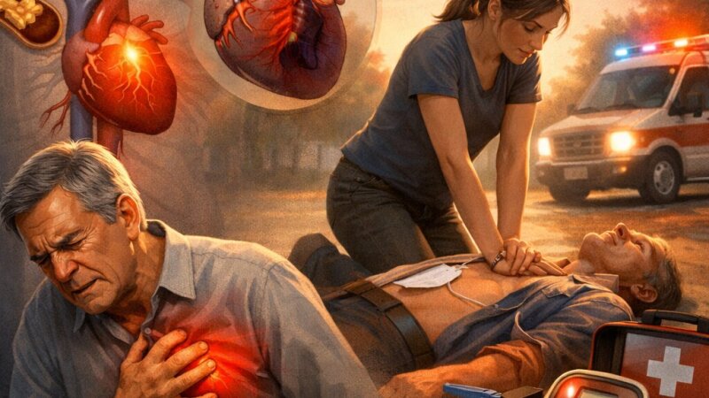 Srdcový infarkt: príčiny, príznaky a dôležitosť prvej pomoci