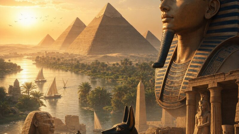 Staroveký Egypt: Kolíska civilizácie a jej význam pre dnešok