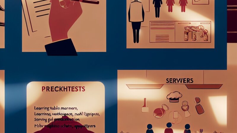 Stolovanie – návod na prípravu pracoviska a podávanie aperitívov