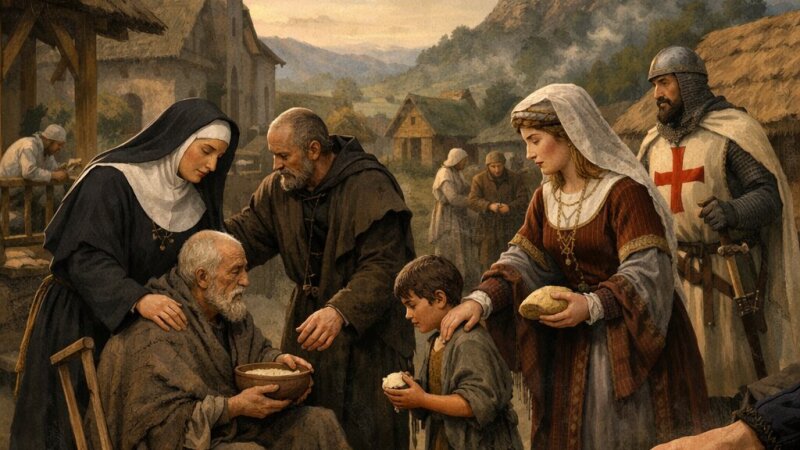 Úloha kresťanskej charity a filantropie v stredoveku na Slovensku