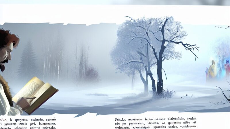 Umelecký opis zimy: poetika, emócie a symbolika
