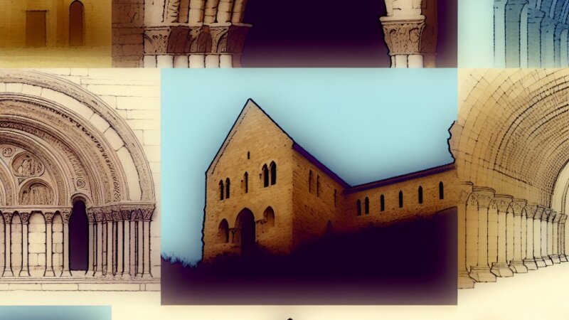 Vývoj románskej a gotickej architektúry v stredovekej Európe