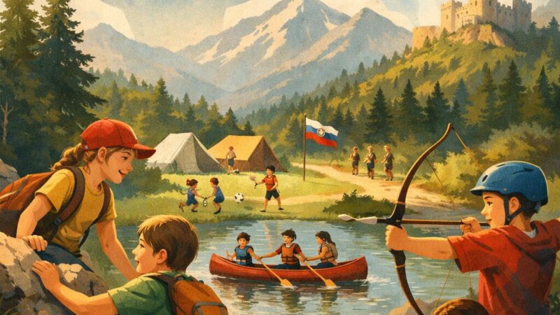 Význam športových a turistických aktivít v detských táboroch