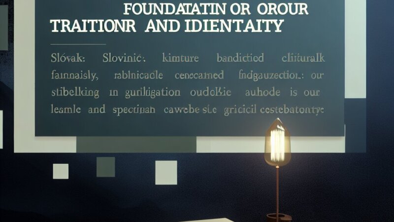 Význam staroslovenskej literatúry pre slovenskú kultúru a dejiny